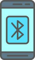 móvil Bluetooth vector icono diseño