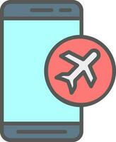 Airplane Mode  Vector Icon Design