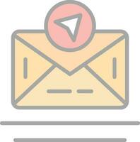 Send Mail  Vector Icon Design