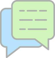 Chat Box  Vector Icon Design