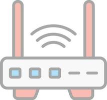 Router  Vector Icon Design