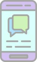 Message  Vector Icon Design