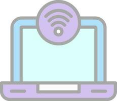 Wifi Signal  Vector Icon Design