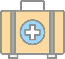 First Aid Kit  Vector Icon Design