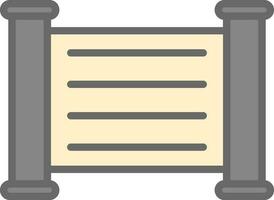 Scroll  Vector Icon Design