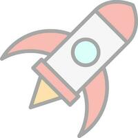 Rocket  Vector Icon Design