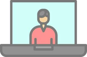 Laptop  Vector Icon Design