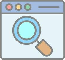 Search  Vector Icon Design