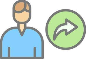 Forward  Vector Icon Design