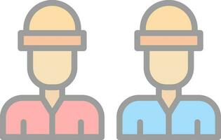 Workers  Vector Icon Design