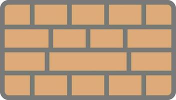 Brickwall  Vector Icon Design