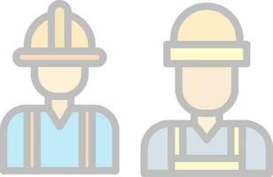 Workers  Vector Icon Design
