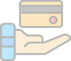 Credit Card Vector Icon Design