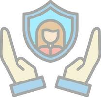 Personal Security Vector Icon Design