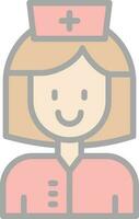 Nurses Vector Icon Design