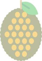 Jackfruit Vector Icon Design