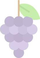 Grape Vector Icon Design