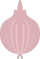Red Onion Vector Icon Design