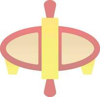 Rolling Pin Vector Icon Design
