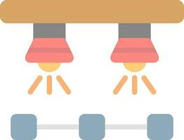 Spotlights  Vector Icon Design