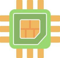 Processor  Vector Icon Design