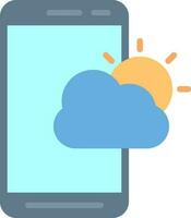 Weather App  Vector Icon Design