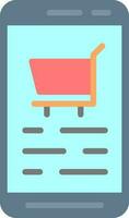 Shopping Cart  Vector Icon Design
