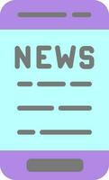 News  Vector Icon Design