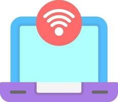 Wifi Signal  Vector Icon Design