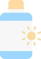 Sunscreen  Vector Icon Design