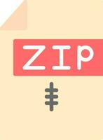 Zip  Vector Icon Design