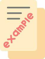 Example  Vector Icon Design