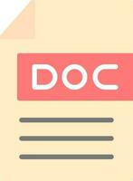 Doc  Vector Icon Design