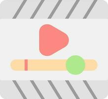 Video Player  Vector Icon Design