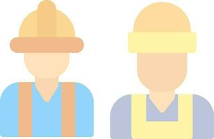 Workers  Vector Icon Design