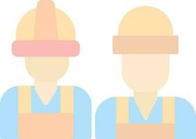 Workers  Vector Icon Design
