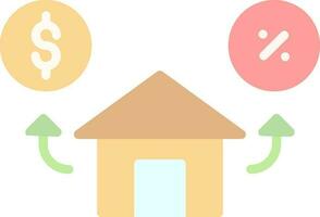 Mortgage Vector Icon Design