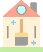 House Cleaning Vector Icon Design