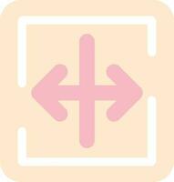 Resize Vector Icon Design