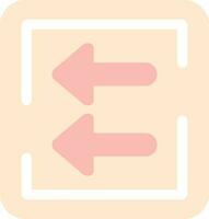 Fast Backward Vector Icon Design