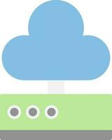 Cloud storage Vector Icon Design