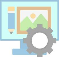 Content management Vector Icon Design