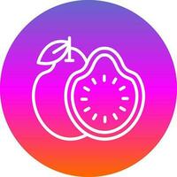 Guava Vector Icon Design