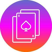 Playing Card  Vector Icon Design