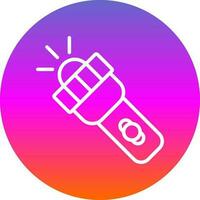 Flashlight  Vector Icon Design