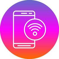 Wifi  Vector Icon Design