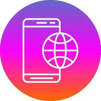 Mobile Network  Vector Icon Design