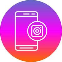 instagram vector icono diseño