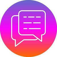 Chat Box  Vector Icon Design