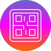 Qr Code  Vector Icon Design